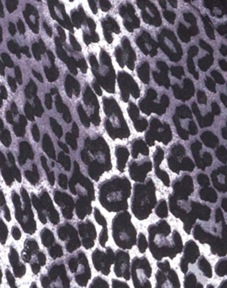 Afbeelding van Hime Maxi Dress in Rar Leopard Grey