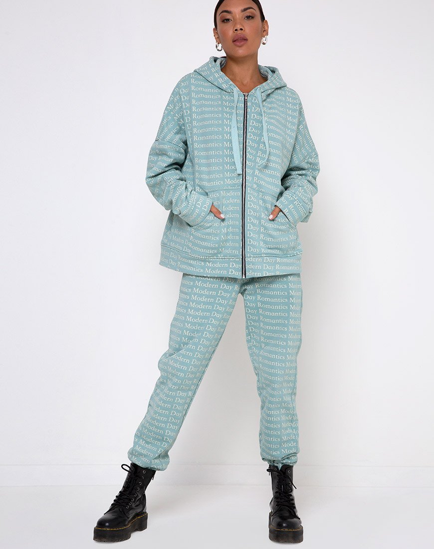 Afbeelding van Hollack Hoody in Modern Day Romantics Seafoam