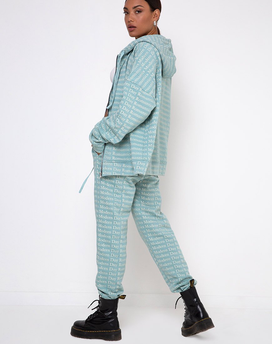 Afbeelding van Hollack Hoody in Modern Day Romantics Seafoam