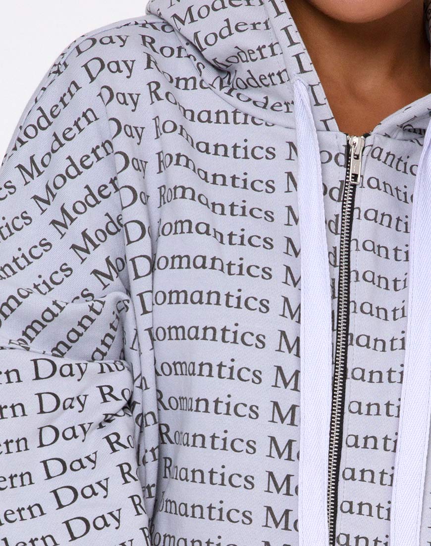 Afbeelding van Hollack Hoody in Modern Day Romantics Grijs