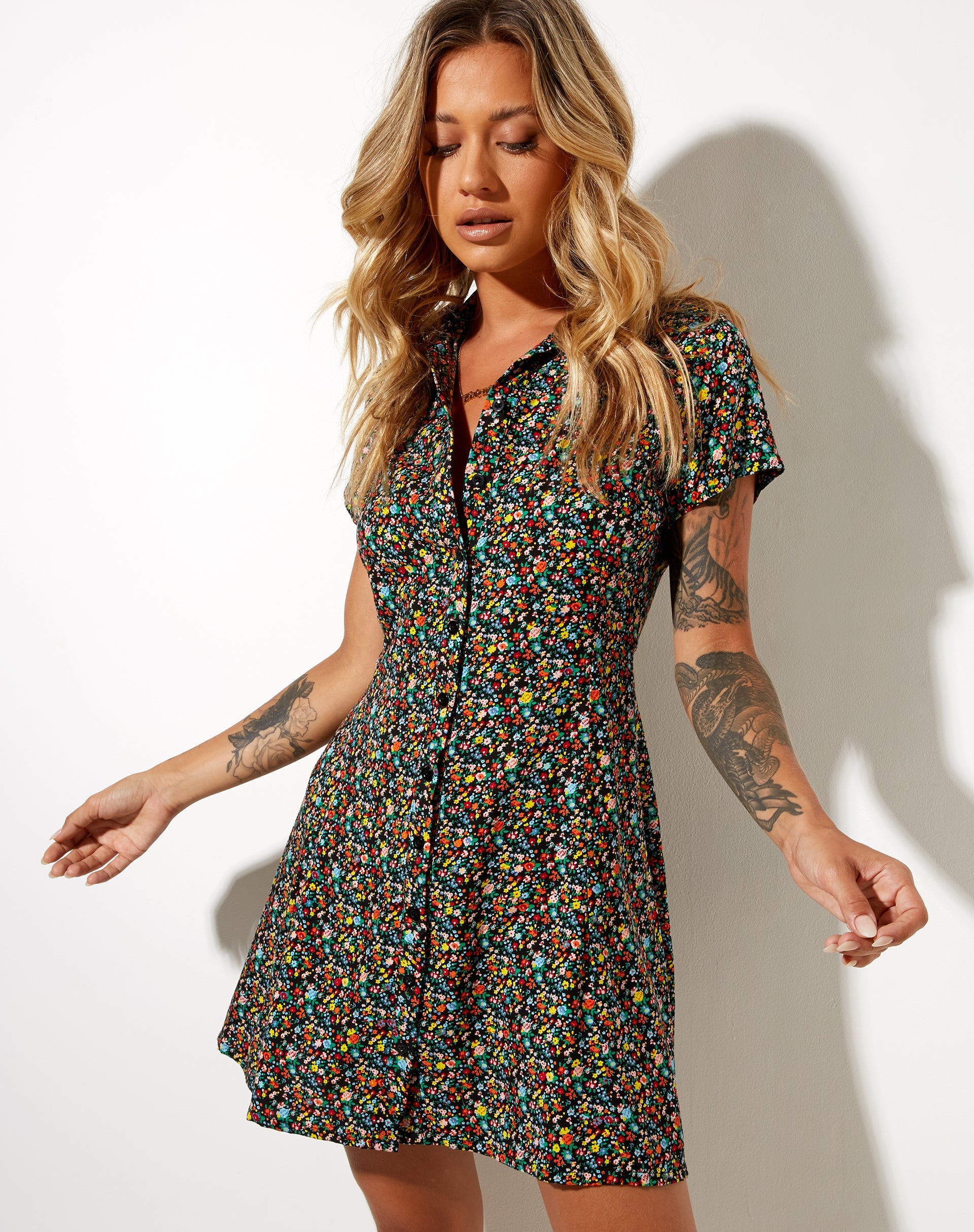 Afbeelding van Holma Mini Dress in Kenny Floral