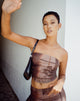 Afbeelding van Iggy Crop Top in Foto Bruin