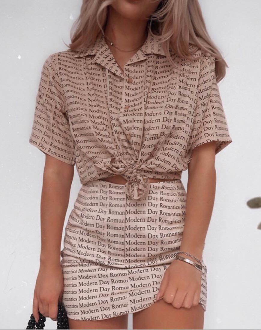 Afbeelding van Pelmo minirok in Modern Day Romantics Nude