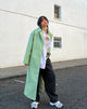 Afbeelding van Ejo Trench Coat in PU Mint