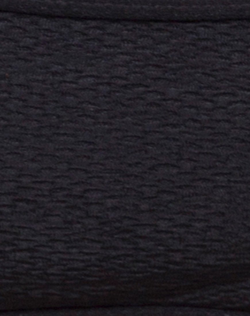 Afbeelding van Ina Bottom Bikini in Textuur Zwart