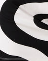 Optic Swirl zwart-wit