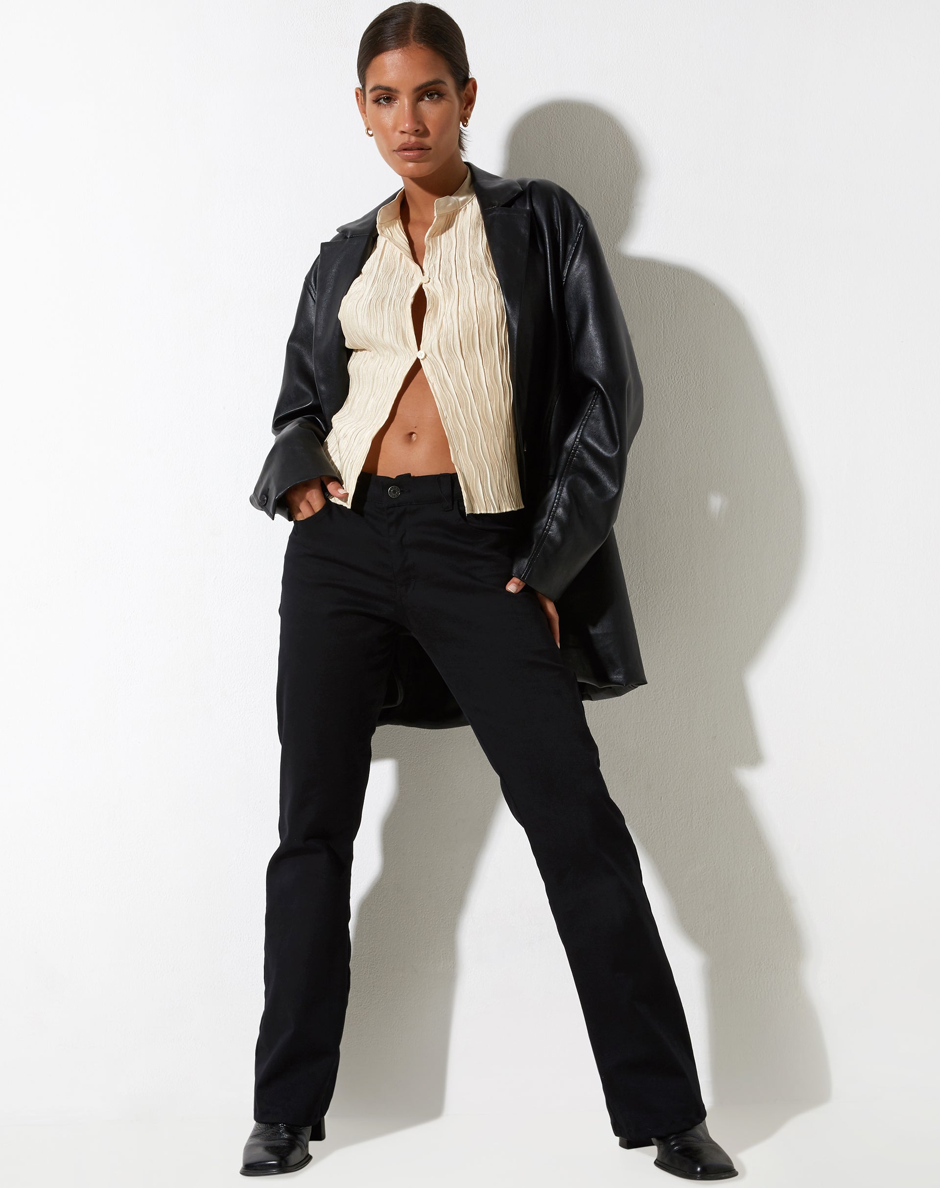 Afbeelding van Inara Top in Crinkle Ivory