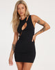 Afbeelding van Inka Mini Dress in Zwart