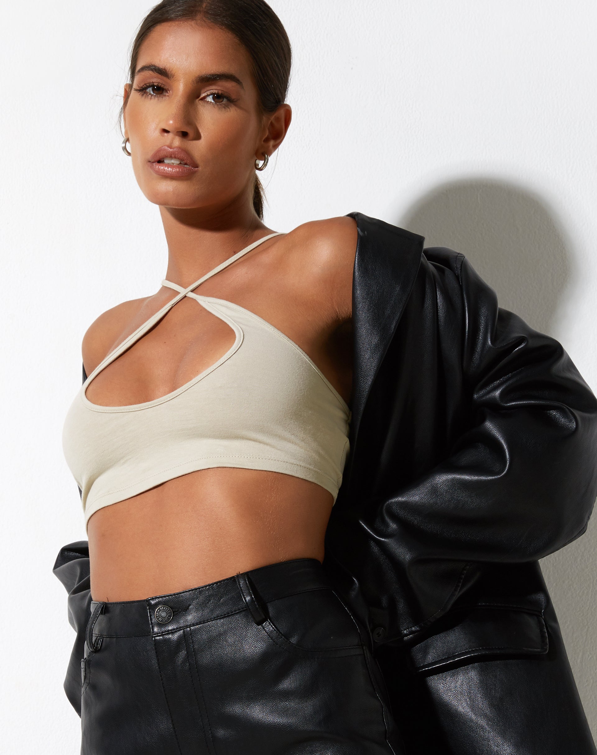 Afbeelding van Intan Crop Top in Kokosmelk