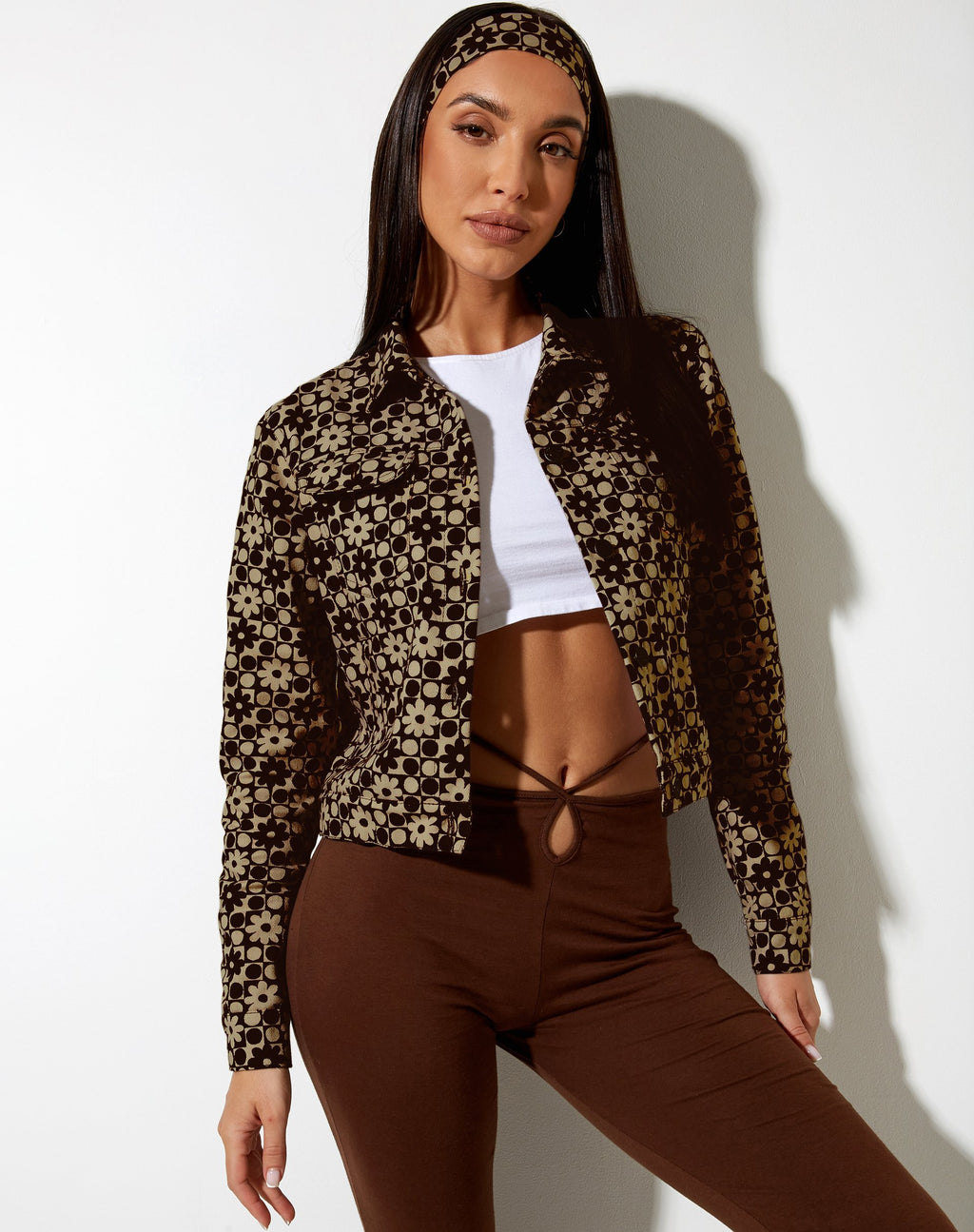 Jada Jas in Patchwork Daisy Bruin