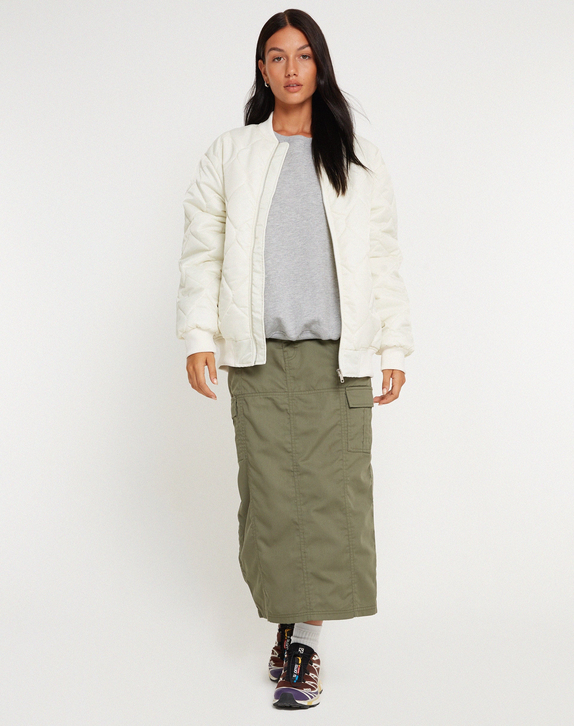 Afbeelding van Jandi Jacket in Quilted Ecru