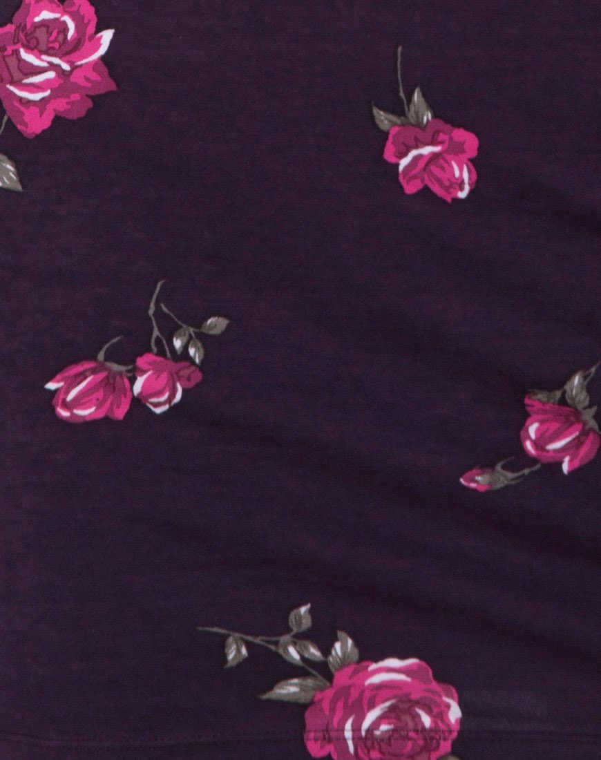 Afbeelding van Janelis Bodycon Jurk in Avondroos