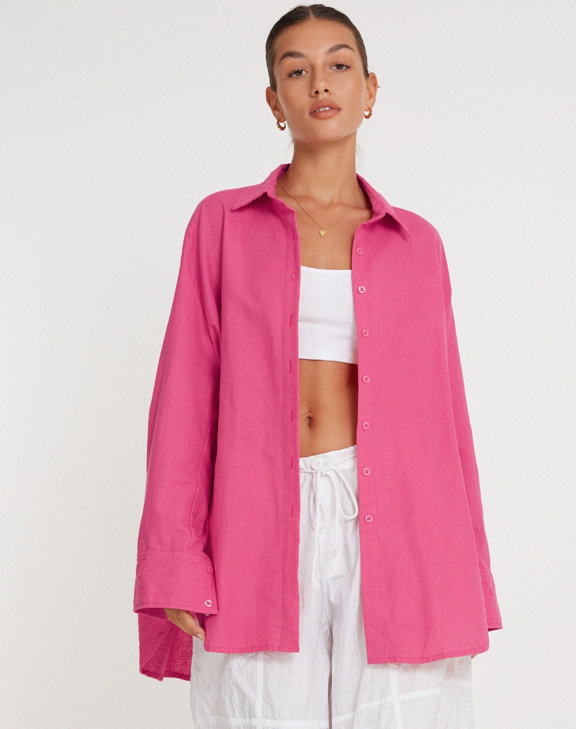 beeld van Janes Shirt in Hot PInk
