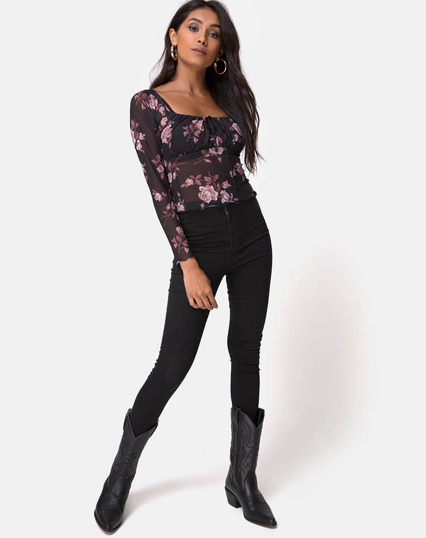 Afbeelding van Janina Top in Dusky Rose