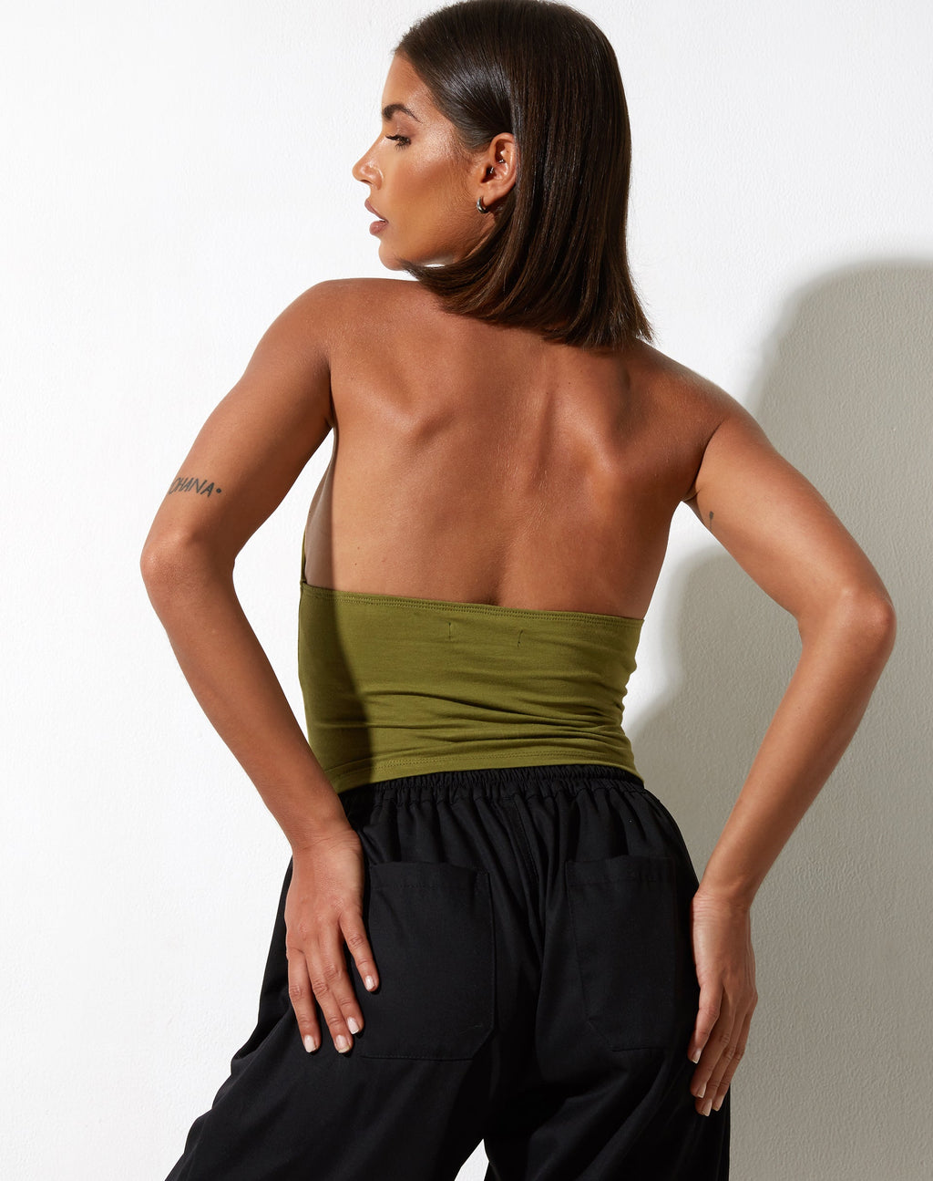 Jarisya Top in Khaki