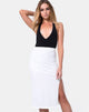 Afbeelding van Jasmine Rok in Multi Rib Ivoor