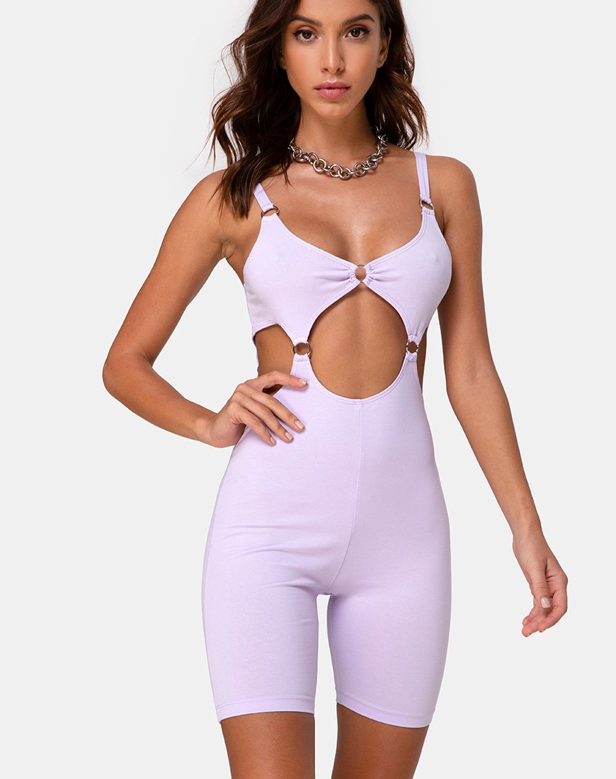 Jaso Unitard in Lila