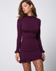 Afbeelding van Lafitte Bodycon Dress in Plum