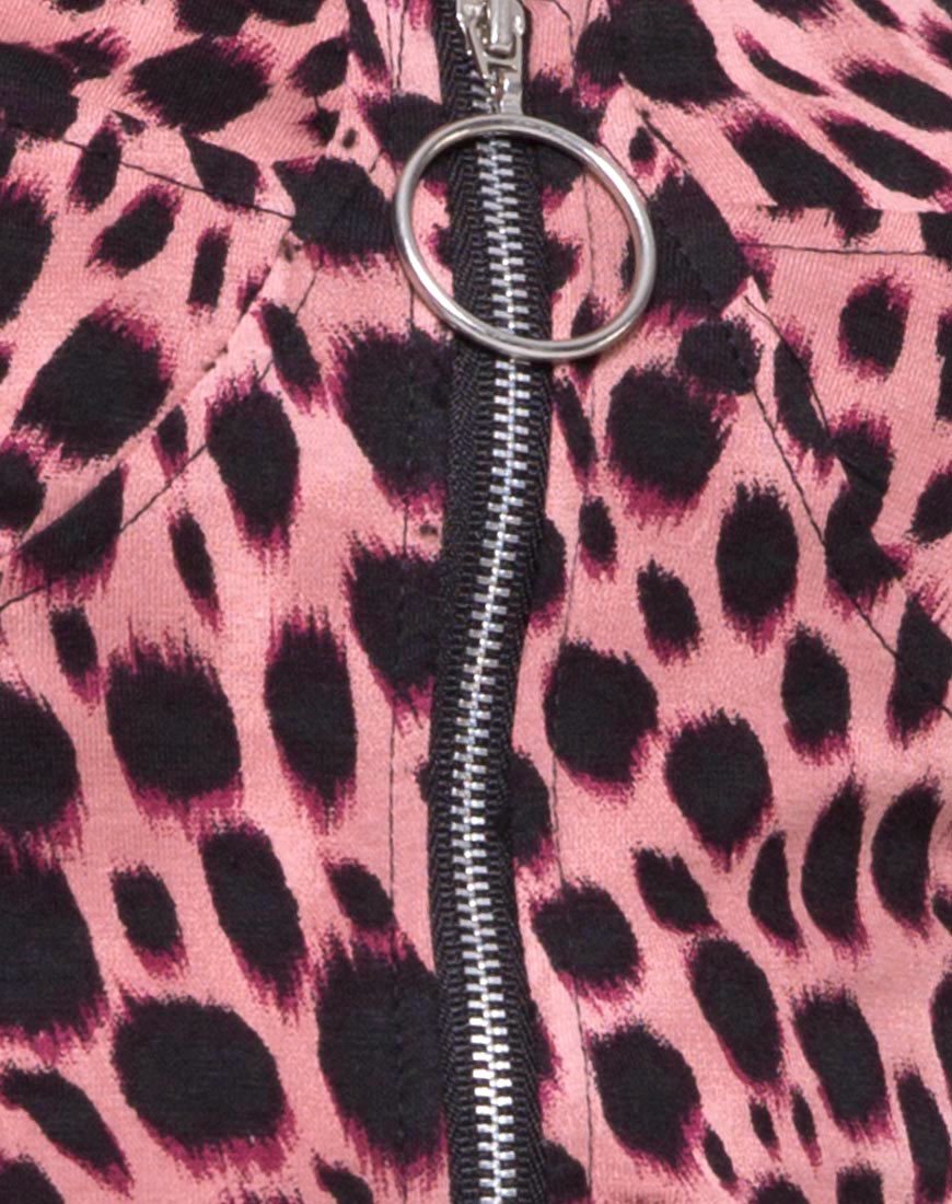 Afbeelding van Jedden Jurk in Roze Cheetah