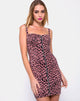Afbeelding van Jedden Jurk in Roze Cheetah