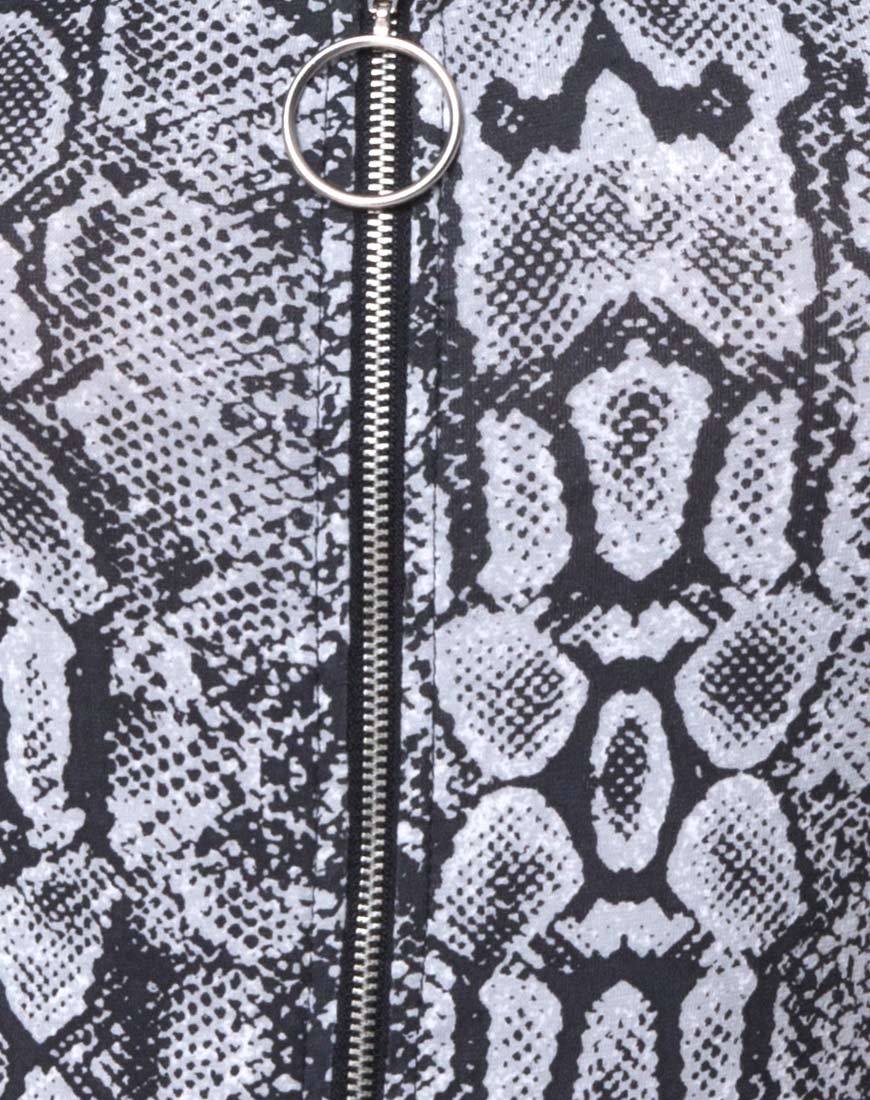 Afbeelding van Jedrie Mini Dress in Snake