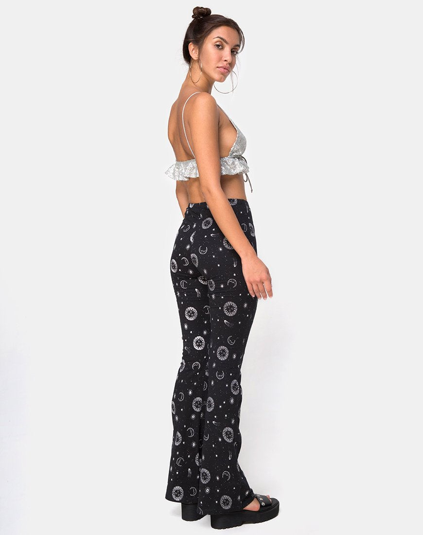 Jeevan Broek in Klein Hemels Zwart X Princess Polly