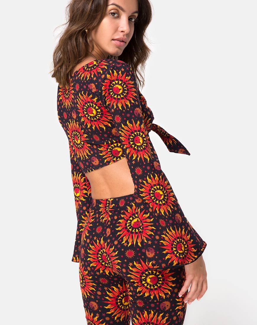 Afbeelding van Espha Crop Top in Hot Sun X Princess Polly