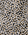 Lente Fling Bloemen Zwart