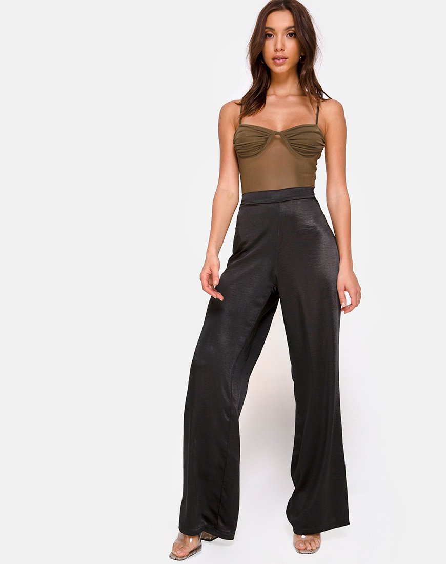 Afbeelding van Jelita Bodice in Net Olive