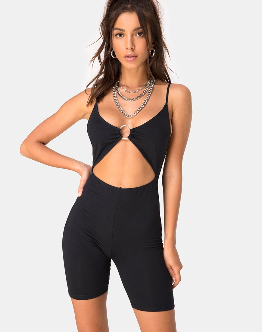 Jepu Unitard in Zwart