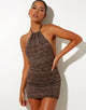 Afbeelding van Jessica Bodycon Jurk in Bruin