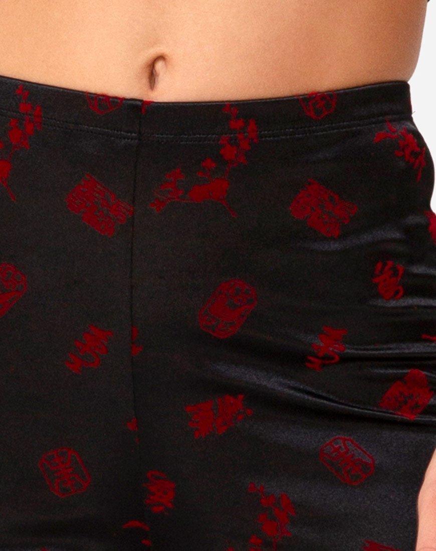 Afbeelding van Jeva Flare Broek in Japanesse Blossom