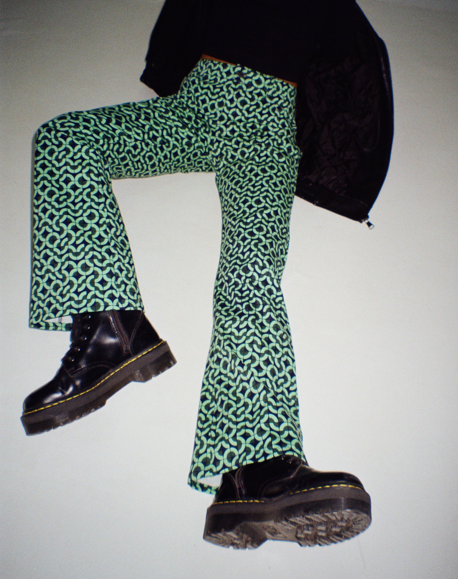 Afbeelding van Jopan broek in Retro tegelgroen