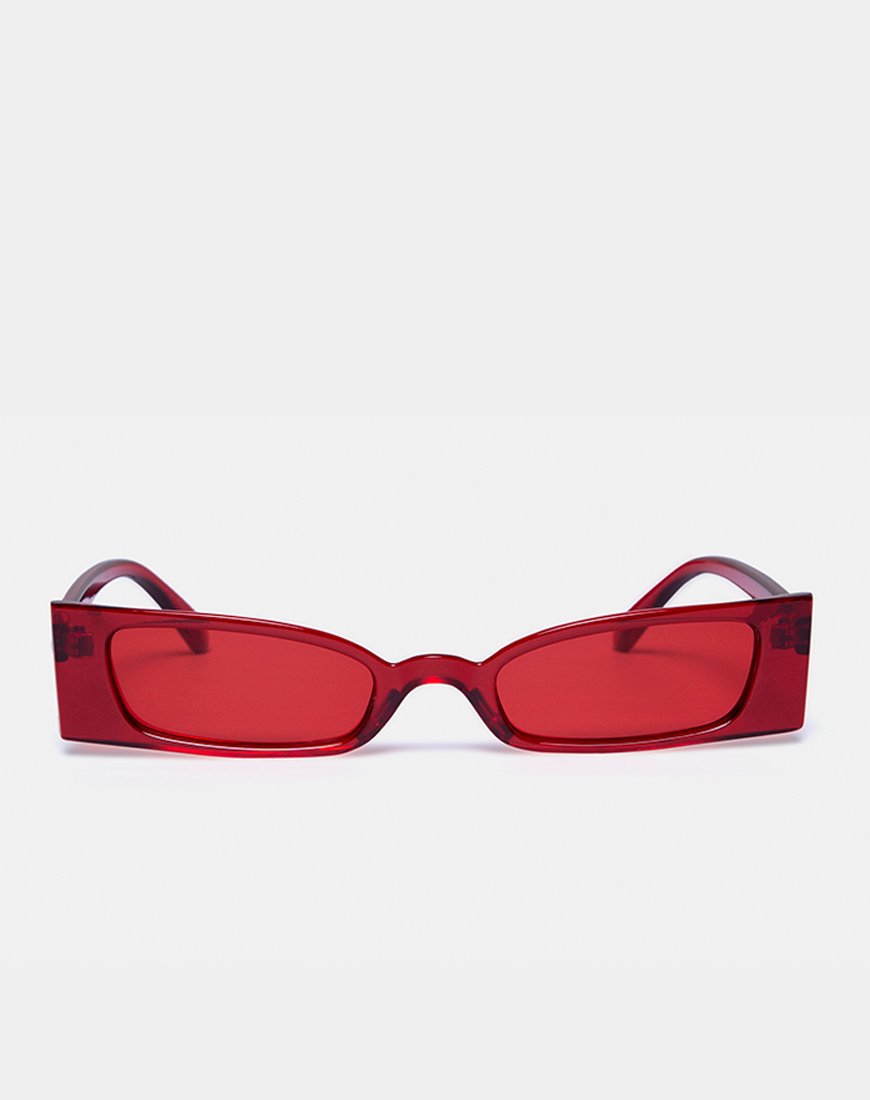 Joslin zonnebril in rood