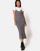 Afbeelding van Juvina Jurk in Check It Out Zwart