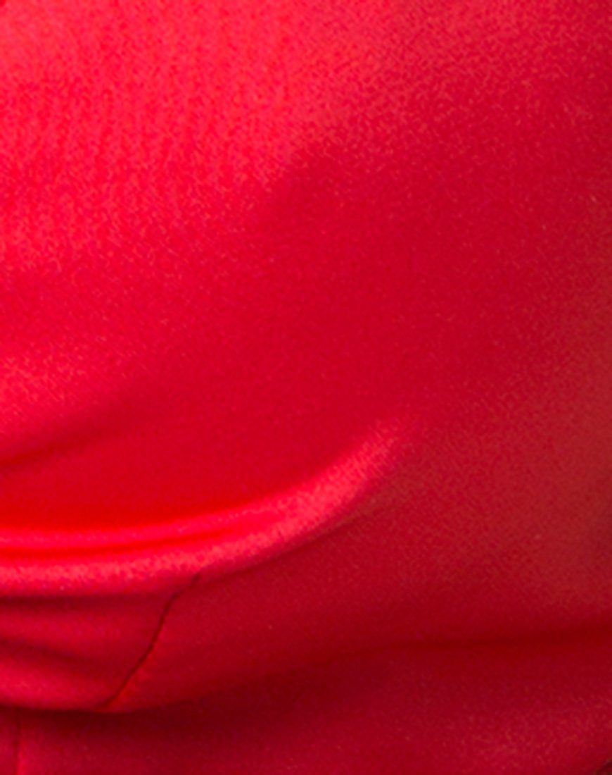 Afbeelding van Kasen Bralet in Satijn Rood
