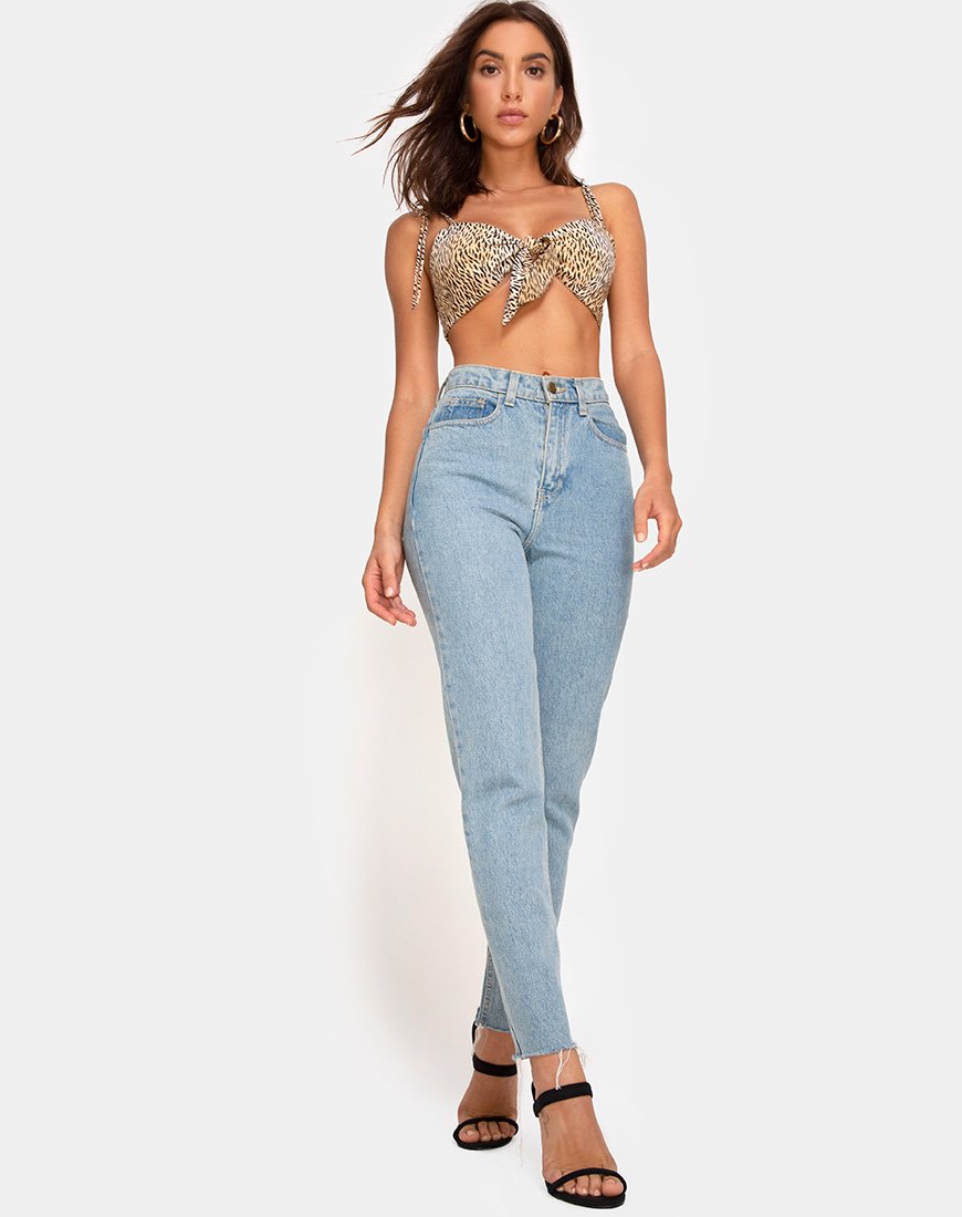 Afbeelding van Kave Bralet Top in Mini Tiger
