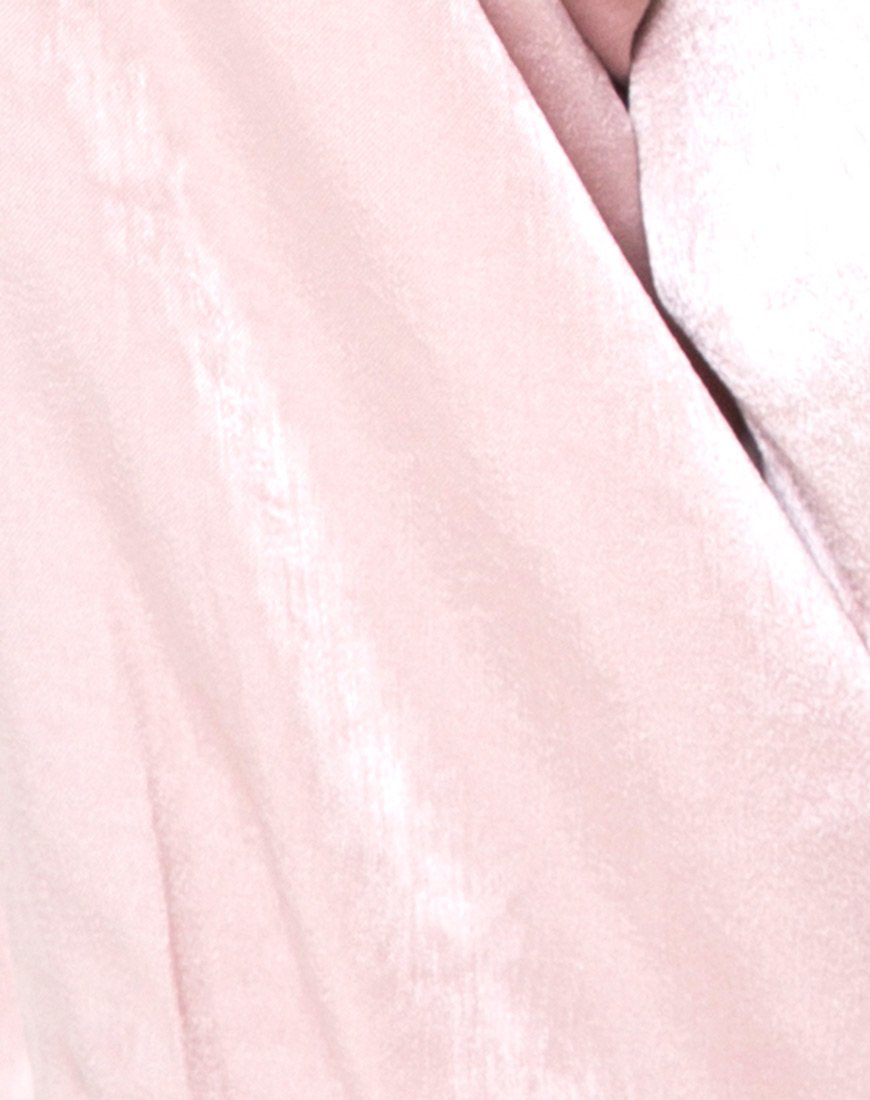 Afbeelding van Kavida Crop Top in Satijn Dusty Rose