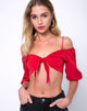 Afbeelding van Kavon Crop Top in Rood