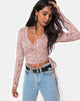 Afbeelding van Kayak Wrap Top in Safari Taupe