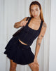 Afbeelding van Kayaso Corset Top in Navy