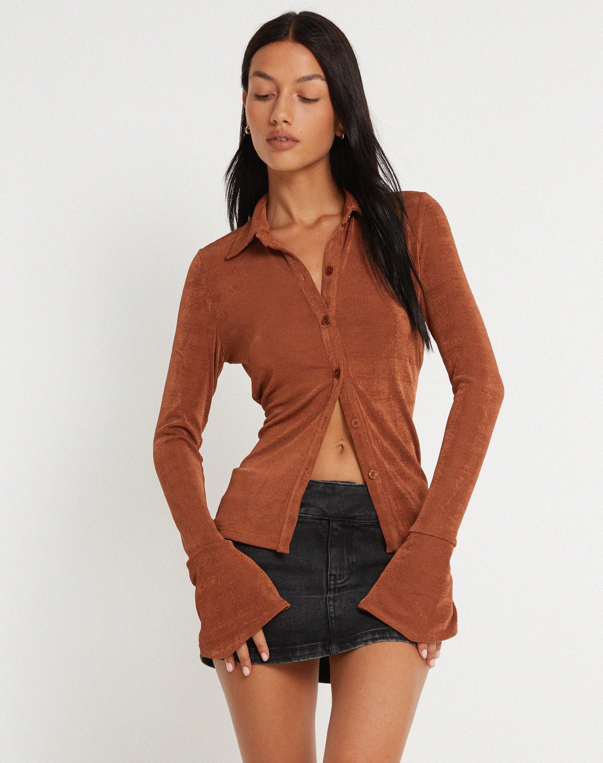 afbeelding van Keani shirt in brons