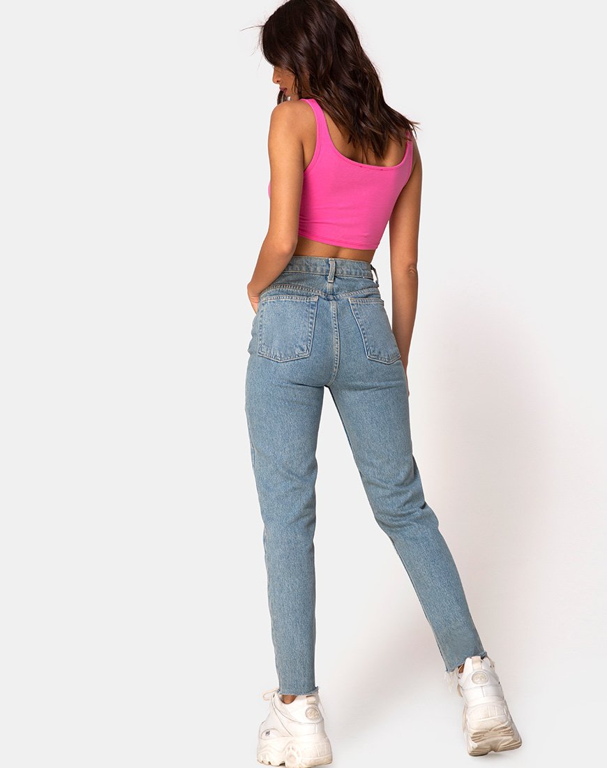 Afbeelding van Keddo Crop Top in 80s Roze