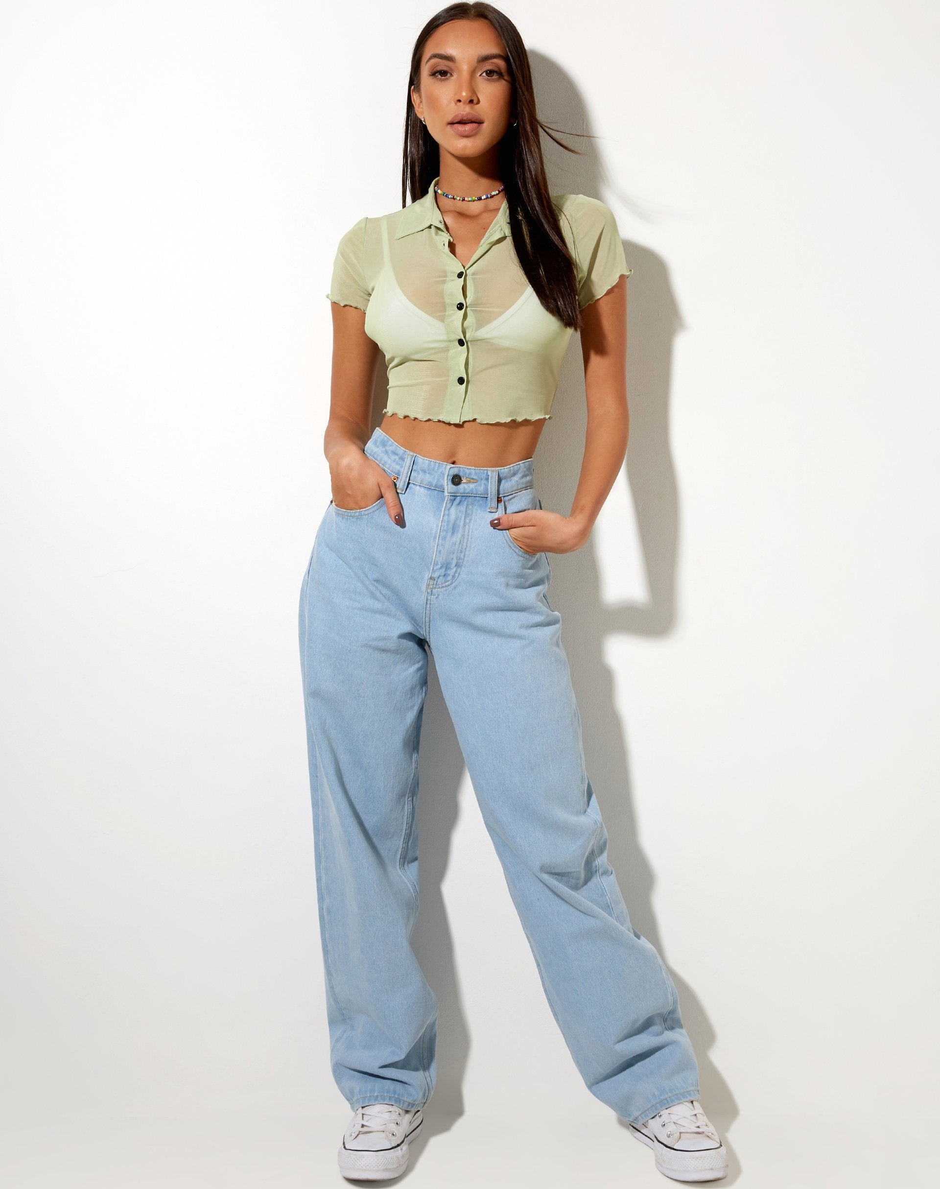 Afbeelding van Kella Shirt in Pistachio