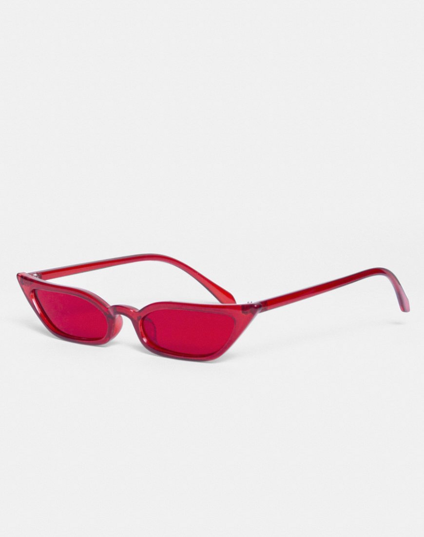 Kendal zonnebril in rood