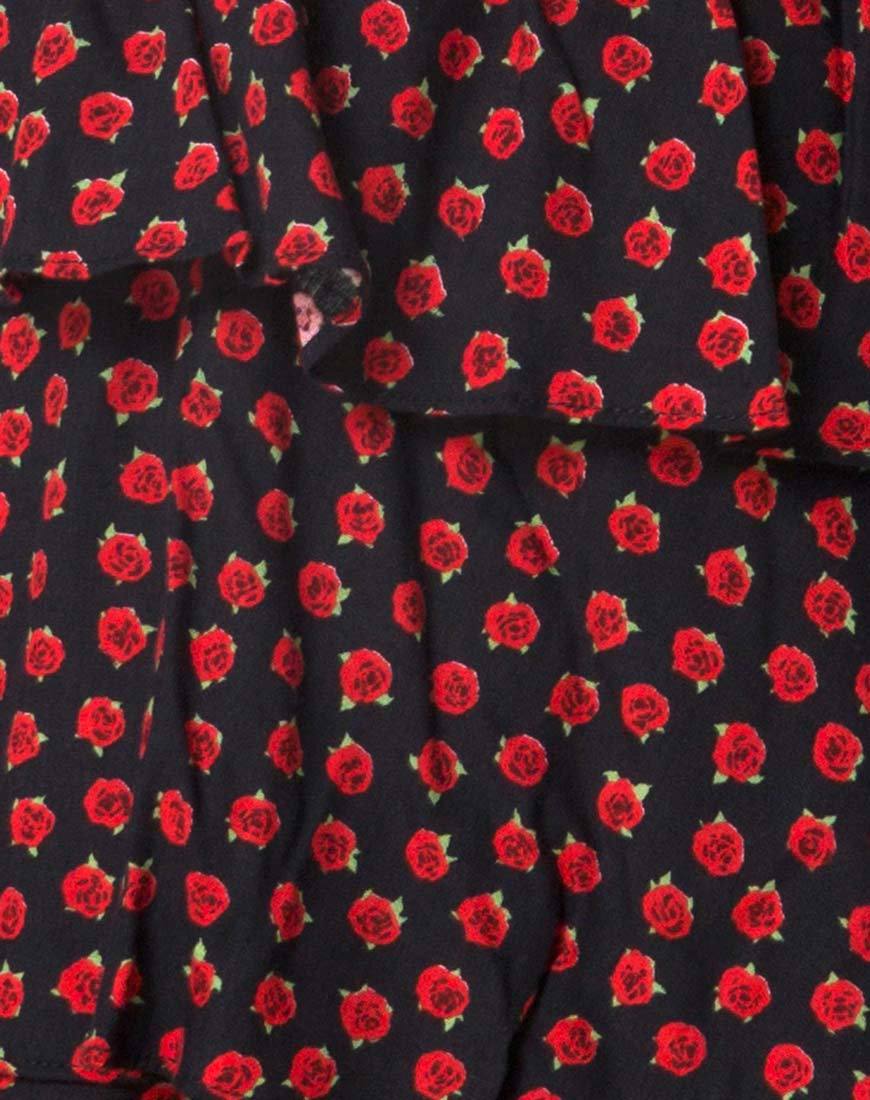 Afbeelding van Kepsibelle Jurk in Dotty Rose Zwart
