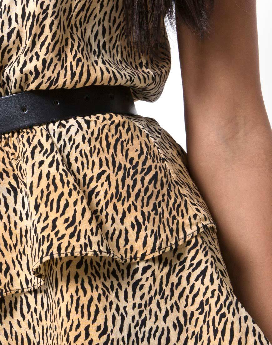 Afbeelding van Kepsy Jurk in Mini Tijger Bruin