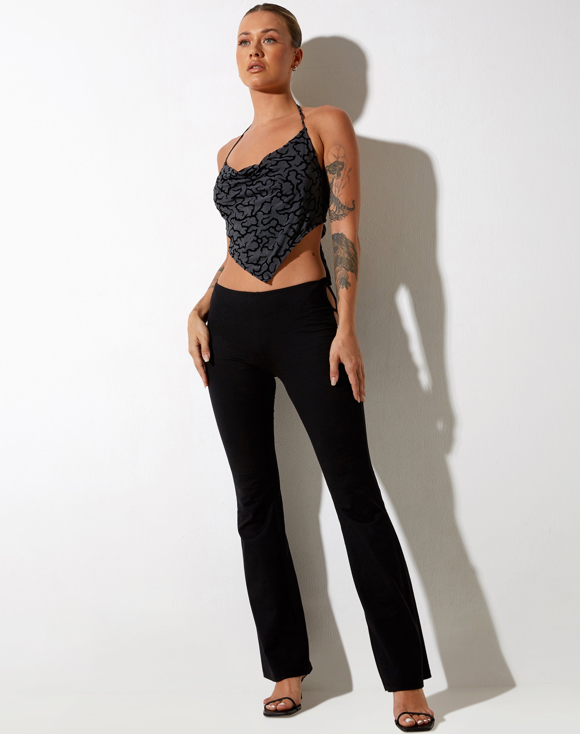 Afbeelding van Ketia Crop Top in Tribal Flock