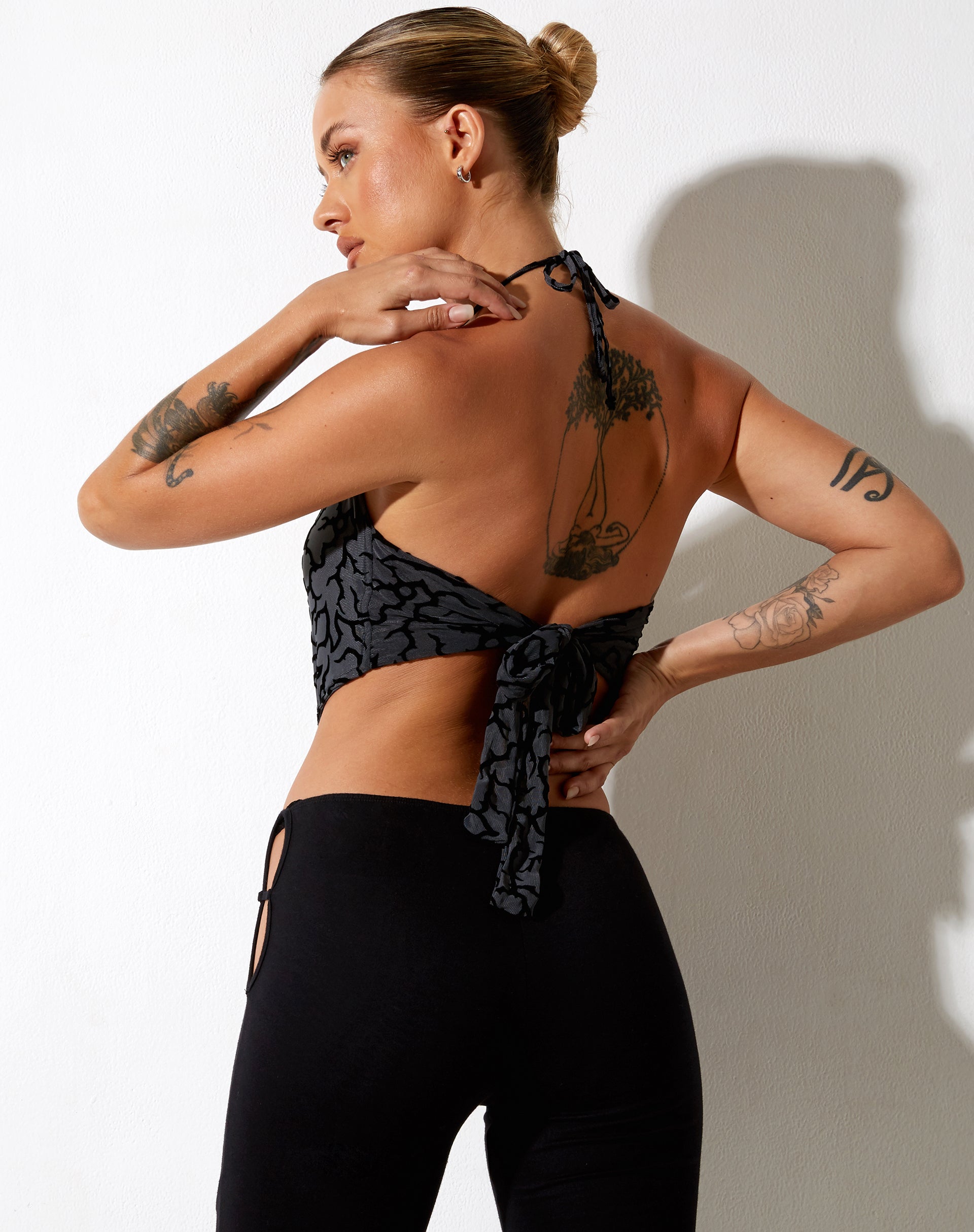 Afbeelding van Ketia Crop Top in Tribal Flock