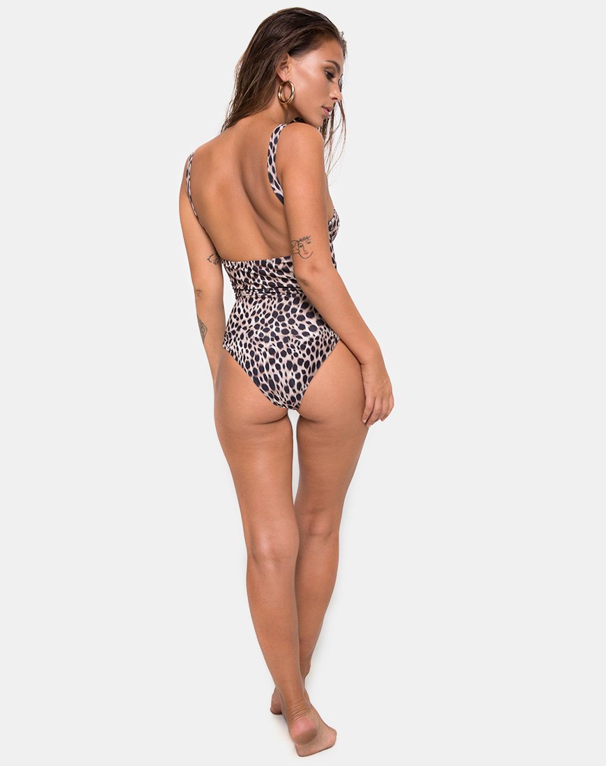 Afbeelding van Kimani badpak in Origineel Cheetah